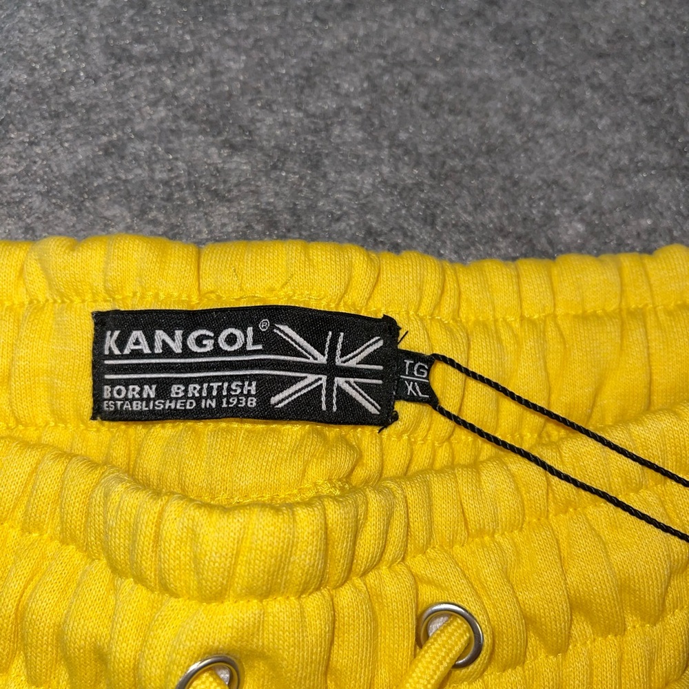 Kangol Yellow and Blue Joggers Retro Sporty Style - Picture 3 of 9